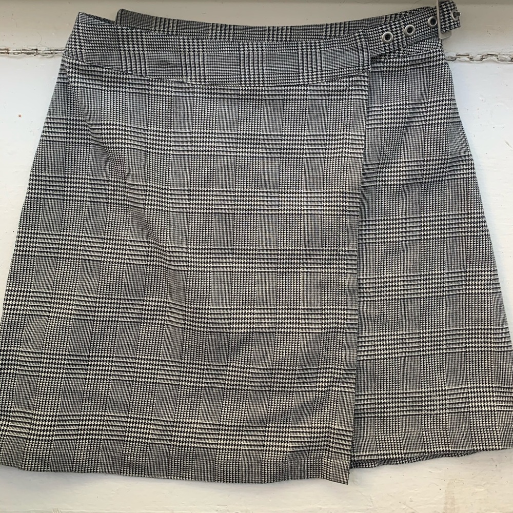 Brandy Melville Plad Skirt